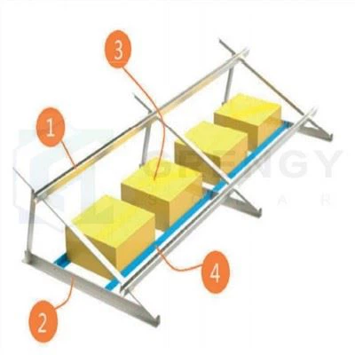 OEM সোলার ব্যালাস্ট মাউন্টিং সিস্টেম