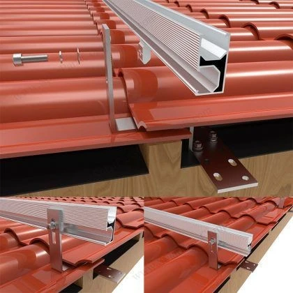 Roof-Hook Photovoltaic Solar Mount Stainless Steel