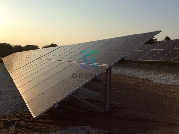 Pile Ramming Solar Mounting System Structure