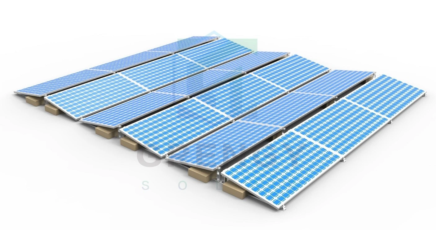 Solar Ballasted Roof Mounting Kits Solar Ballasted Roof Mounting Kits