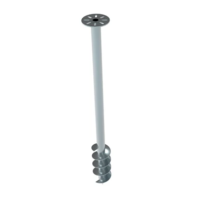 সৌর জন্য Galvanized হেলিকাল পাইলস
