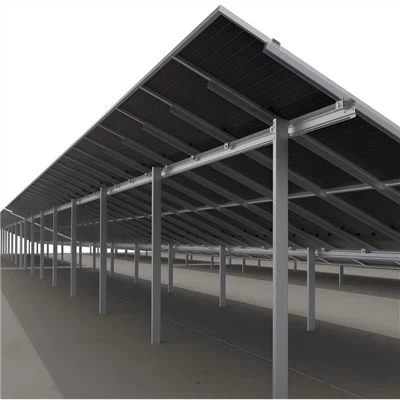 ZAM প্রলিপ্ত ইস্পাত সোলার র্যাক গ্রাউন্ড মাউন্ট