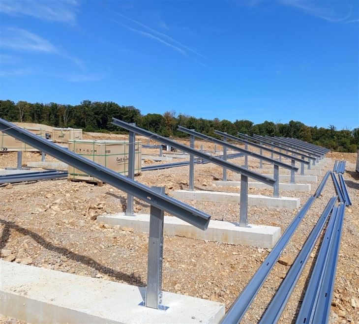 Utility-Scale Solar Ground Mount System high quality
