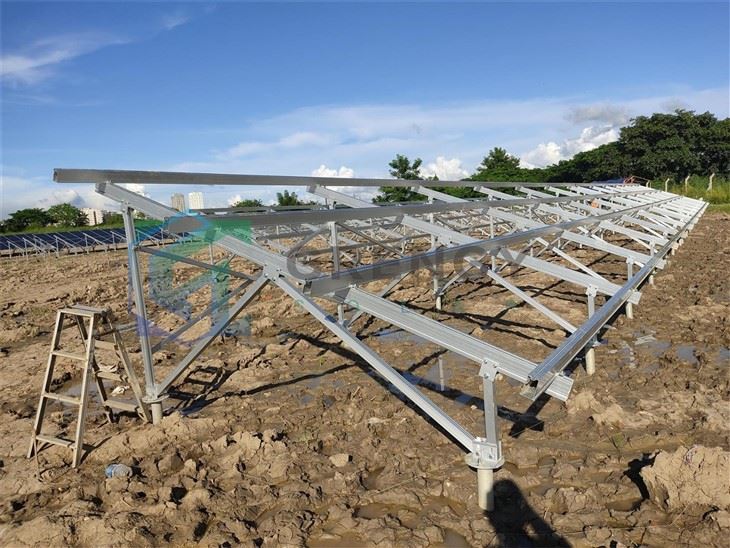 Utility-Scale Solar Ground Mount System factory